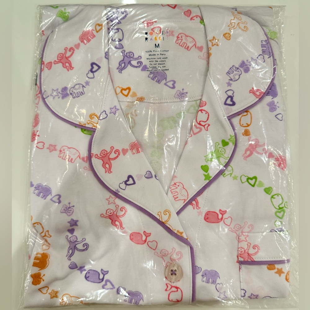 Roller Rabbit Icon Wave polo Pajamas set